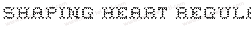 Shaping Heart Regular字体转换